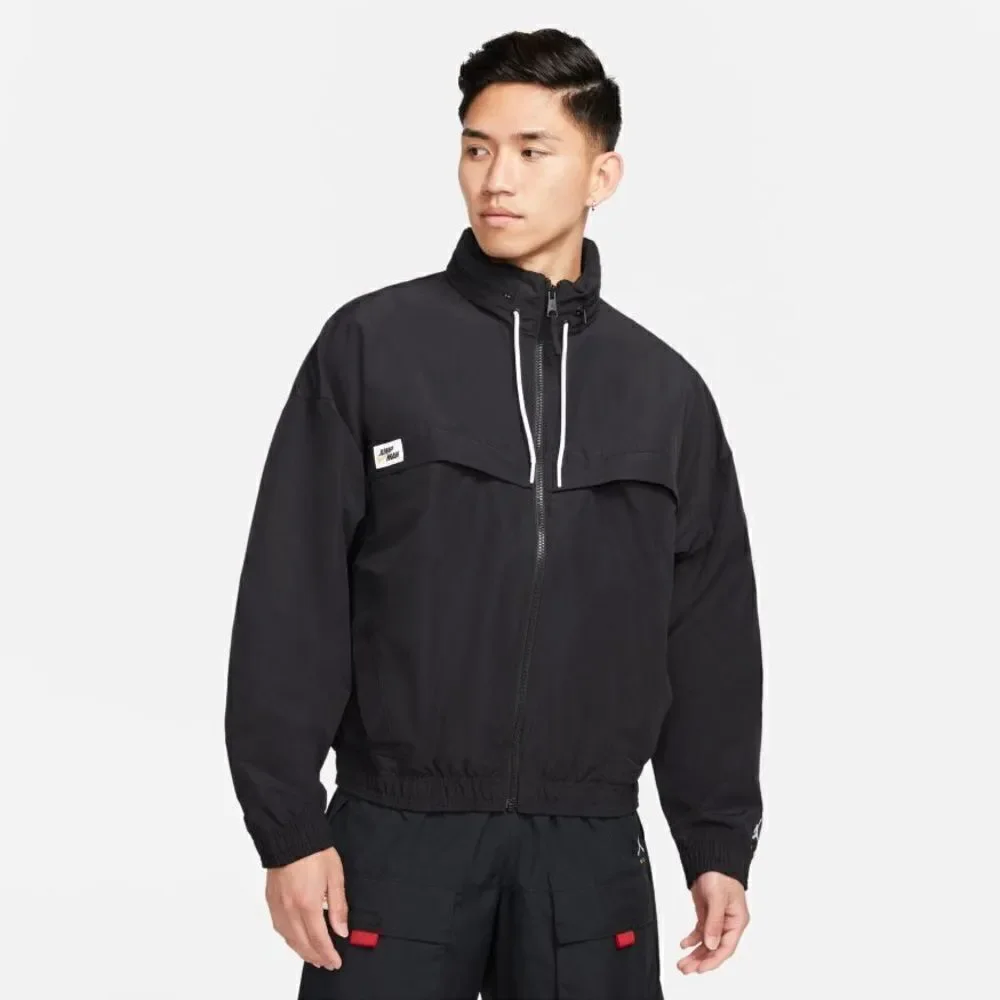 Nike Air Jordan Jumpman Full Zip Windbreaker Jacket Black